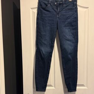 American Eagle Outfitters Dark Blue Skinny Jeans